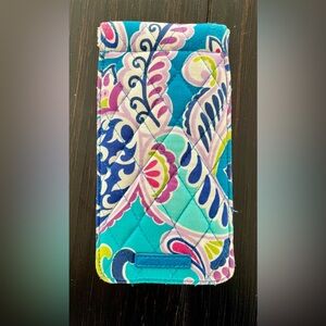 Vera Bradley Floral Quilted Phone Case - Blue, Pink, Green